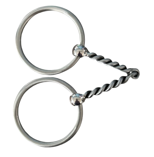 Tom Balding Baseline Loose Ring Large Twisted Snaffle