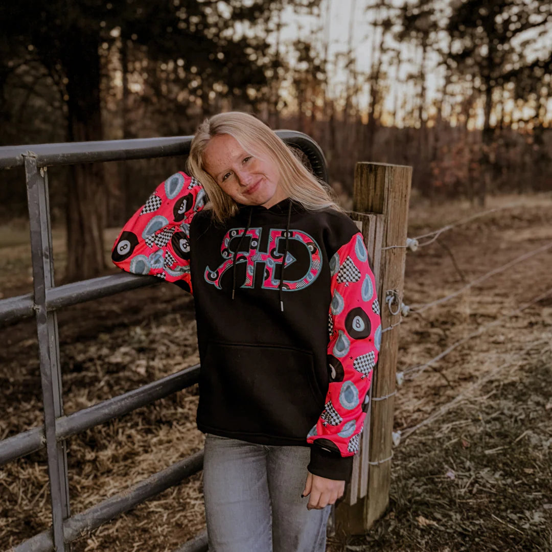 Rocket Donkey 8 Ball Hoodie