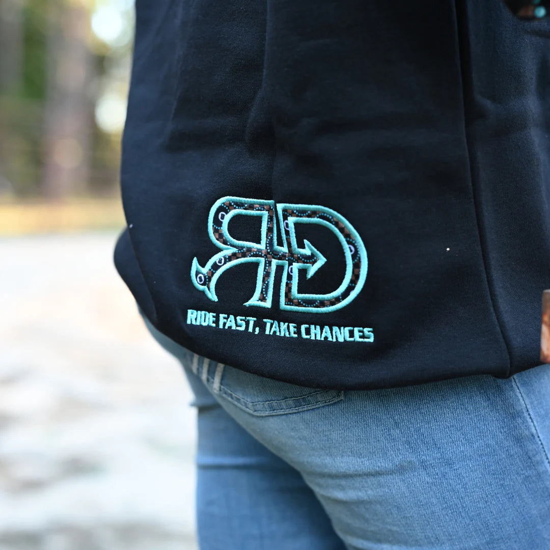 Rocket Donkey Hoodie Checkered 8 Ball