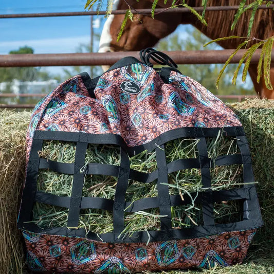 Schulz Equine Hay Bag - Tooled Cactus