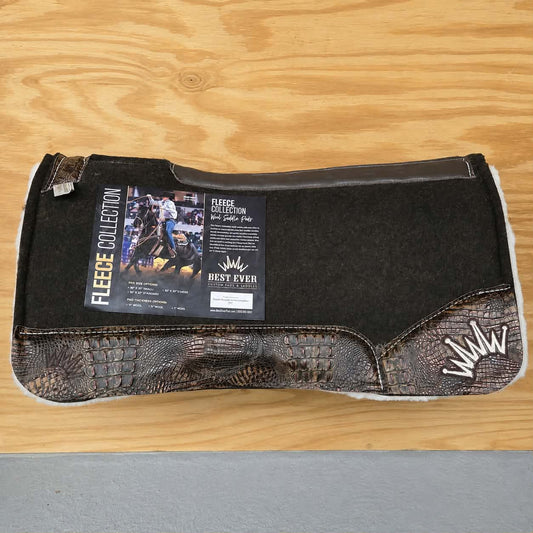Best Ever OG Wool Fleece Bottom Copper Brown Crocodile All Around Pad