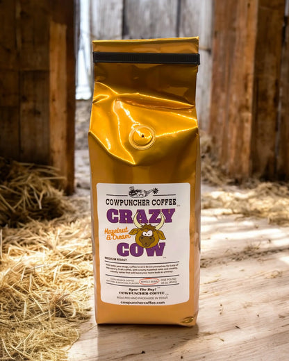 Cowpuncher's Crazy Cow Hazelnut & Cream Medium Roast