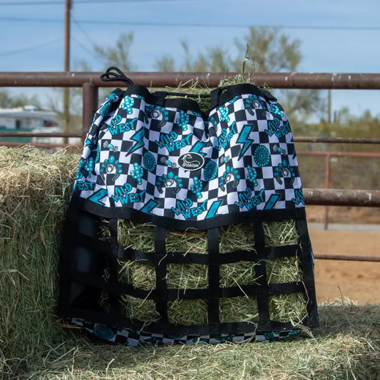 Schulz Equine Hay Bag - Turquoise Glass