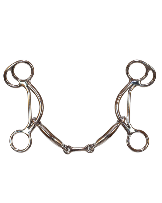 Tyler Smooth Dog Bone Gag Bit