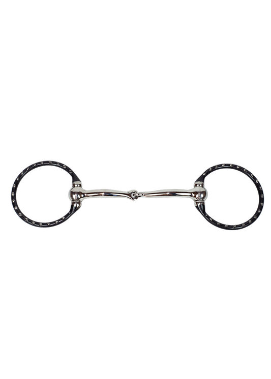 Tyler Antique Dotted Smooth D-Ring Bit