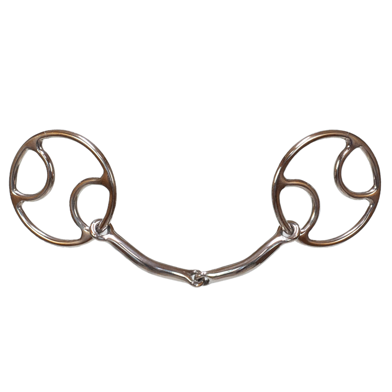 Tyler Smooth Locked O-Ring Snaffle Bit
