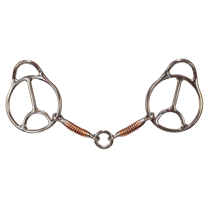 Tyler Copper Wrapped Lifesaver Fixed Double Ring Bit (Copy)