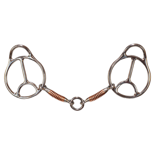 Tyler Copper Wrapped Lifesaver Fixed Double Ring Bit (Copy)