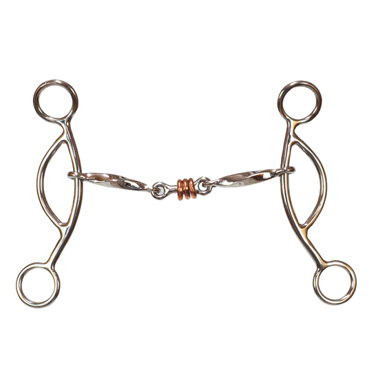 Tyler Square Twisted Dog Bone Gag Bit (Copy)