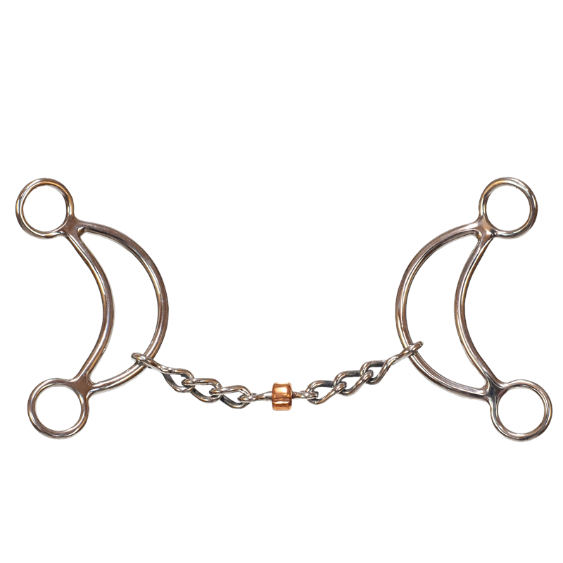 Tyler Chain Mouth with Dogbone Slidding Gag BIt