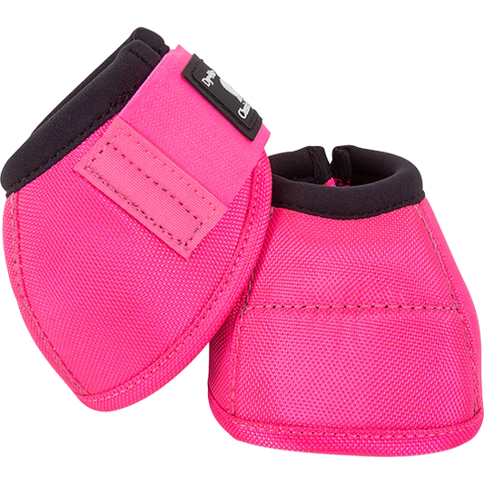 Classic Equine Bell Boots - Hot Pink