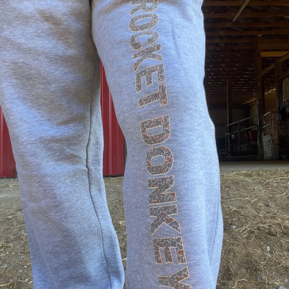 Rocket Donkey Camo Sweatpants