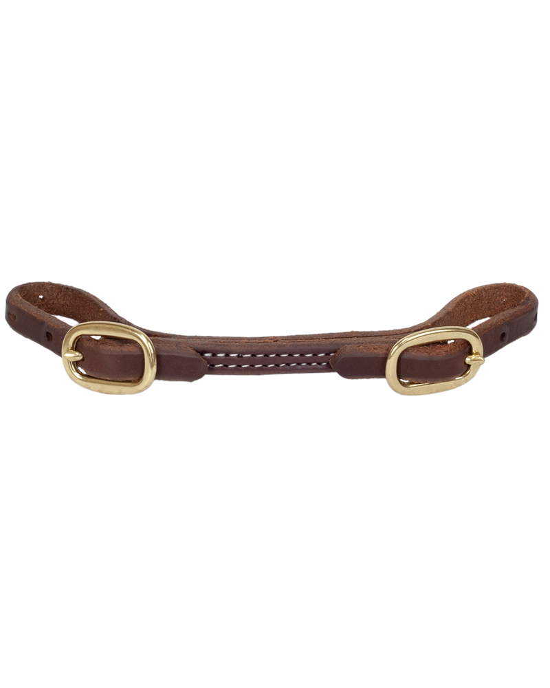 Heavy Oiled All Leather Curb Strap