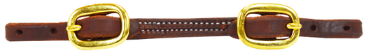 Heavy Oiled All Leather Curb Strap