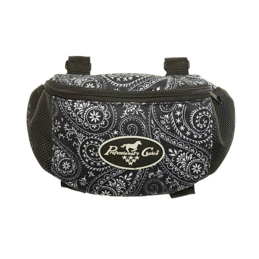 Professional's Choice Paisley/Black Pommel Bag