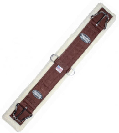 Professional's Choice Brown Equisential Fleece Cinch