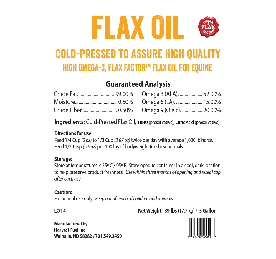 SweetPro Flax Factor Oil