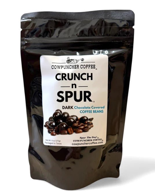 Crunch-N-Spur Chocolate Covered Coffee Beans
