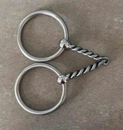 Tom Balding Baseline Loose Ring Large Twisted Snaffle