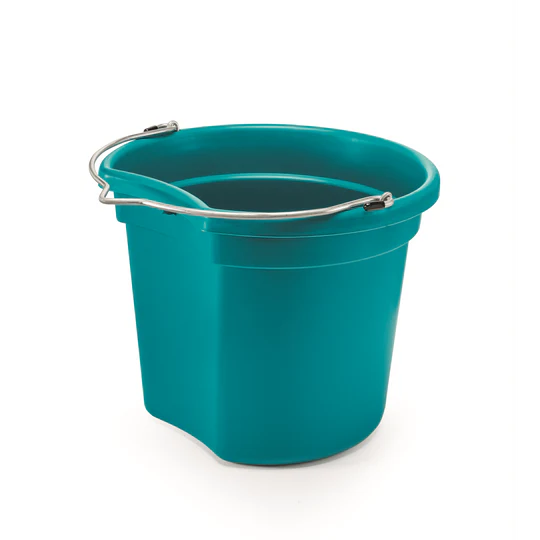 Silver 18qt Bucket