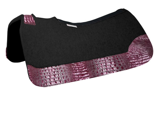 5 Star Black with Custom Full Pink Flamingo Leather