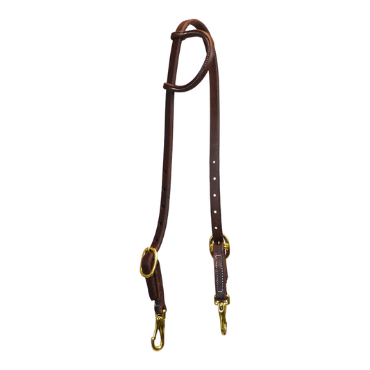 Double Buckle Snap One Ear Headstall