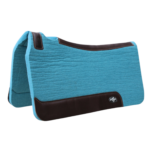Professional's Choice Comfort-Fit Steam-Pressed Performance Saddle Pad - Pacific Blue