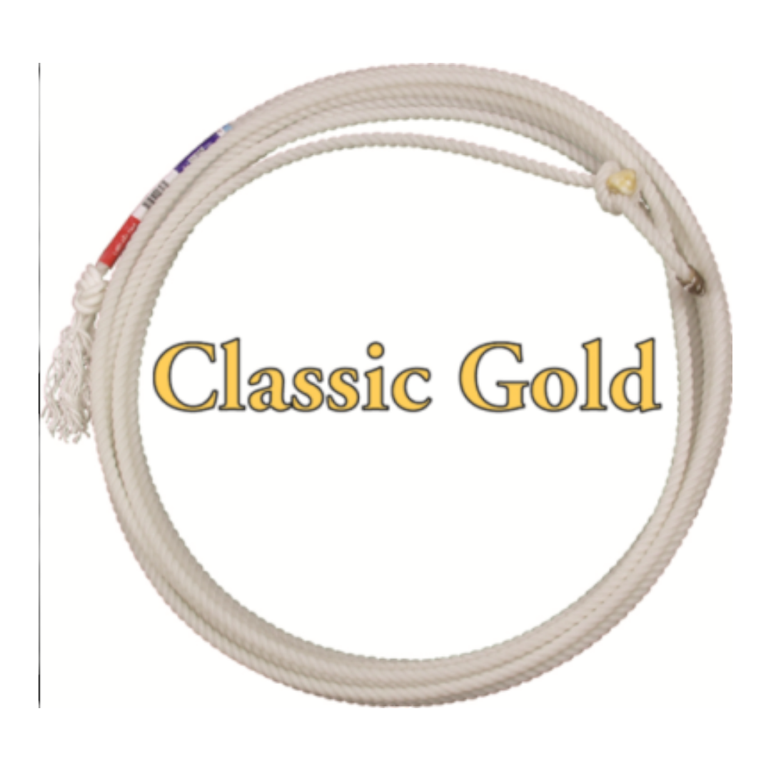 Left Handed Ropers Classic Gold Left-Hand Team Rope 35-Foot – Runin' In Style