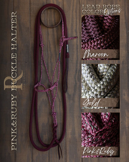 Hay Chix Timeless Rope Halters & Lead Sets