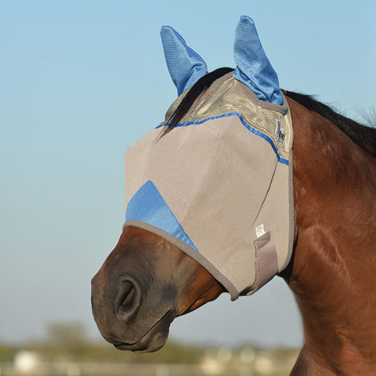Cashel Blue Military Support Fly Mask