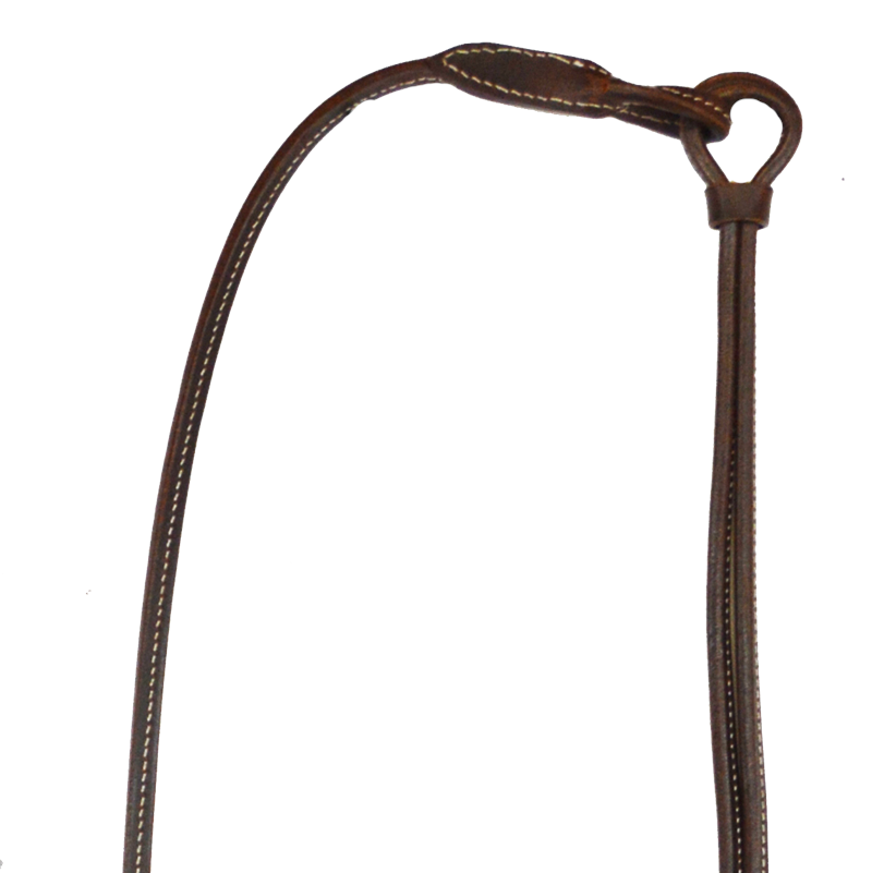 Rolled Leather Romal Reins - 54"