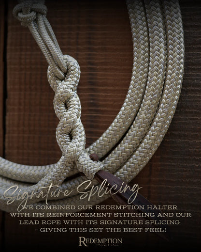 Hay Chix Timeless Rope Halters & Lead Sets