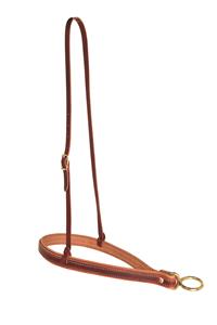 Harness & Latigo Leather Tie Down Noseband