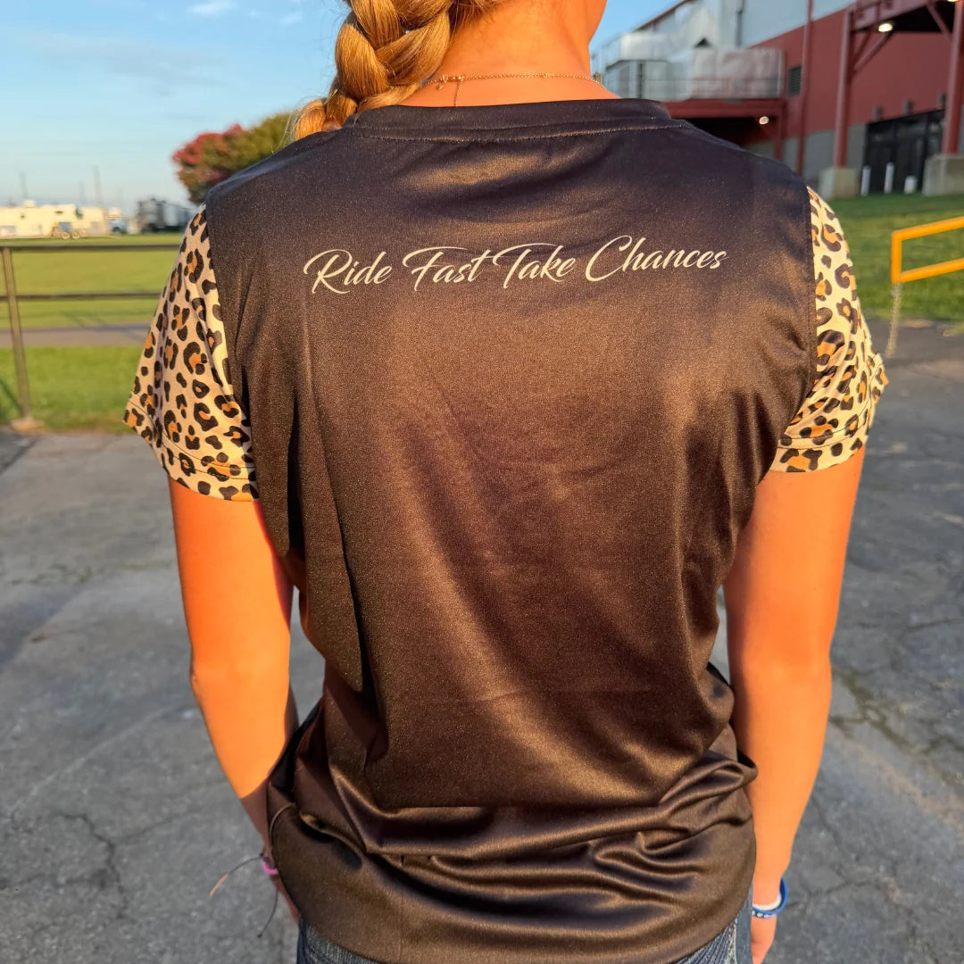 Rocket Donkey Cheetah SS Compression Shirt