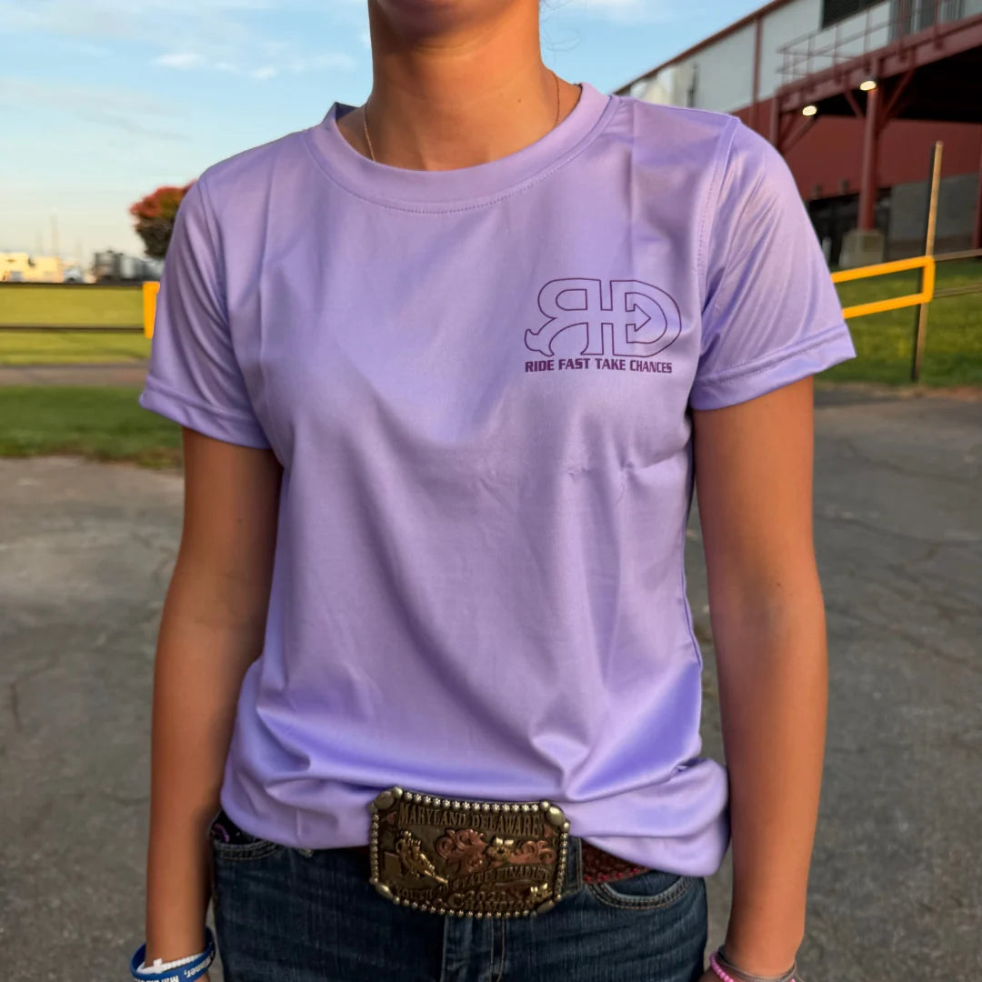 Rocket Donkey Lilac SS Compression Shirt