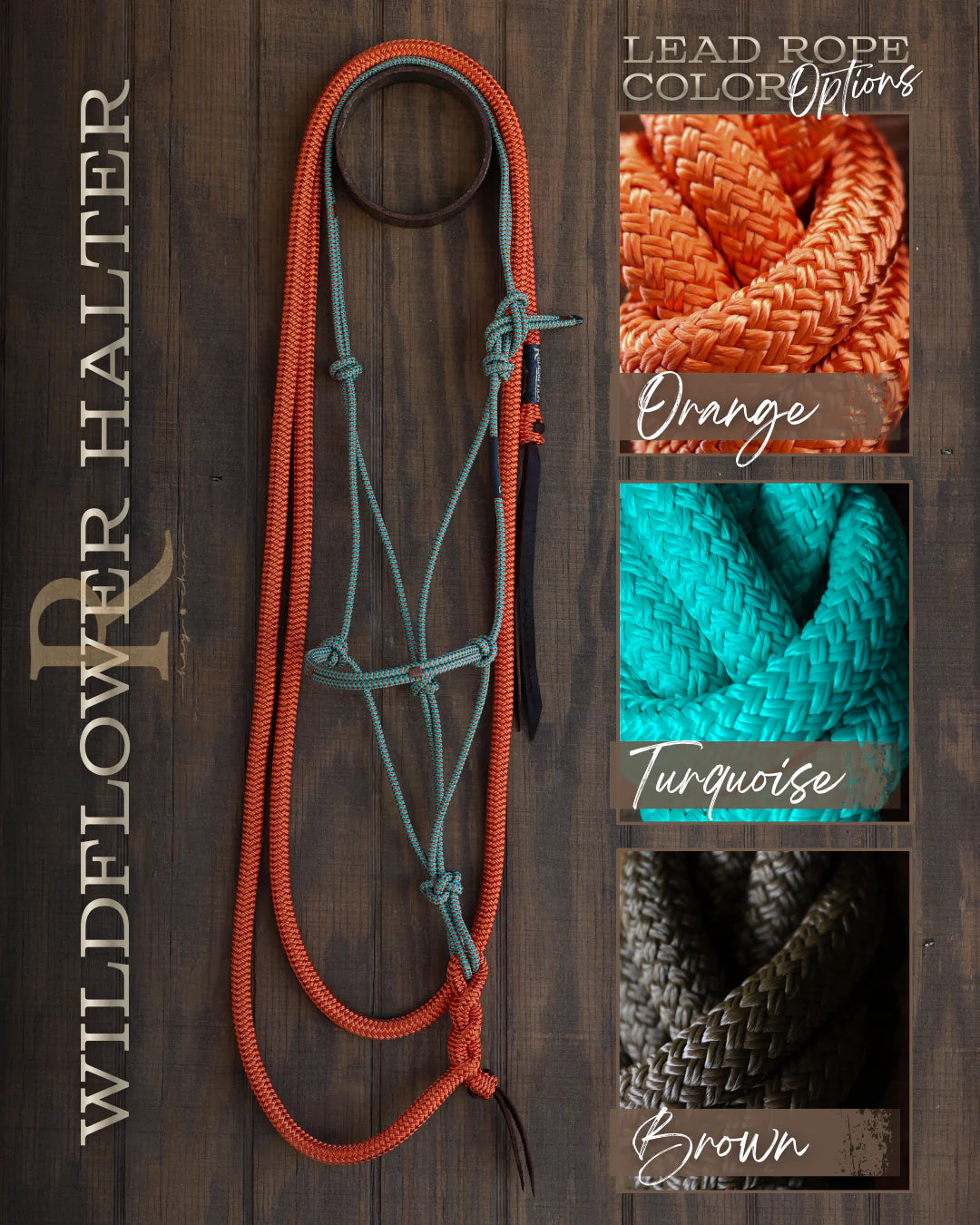 Hay Chix Timeless Rope Halters & Lead Sets