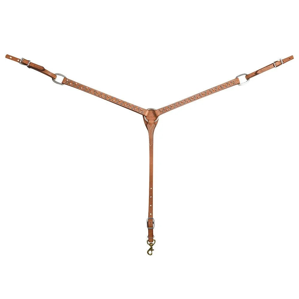 Martin Saddlery Parachute & Copper Dots Breast Collar