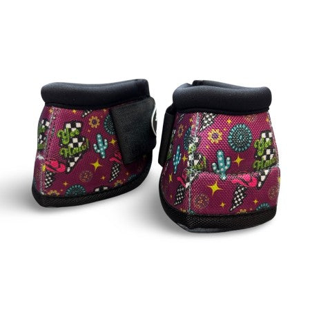 Schulz Equine Neon Yeehaw Bell Boots