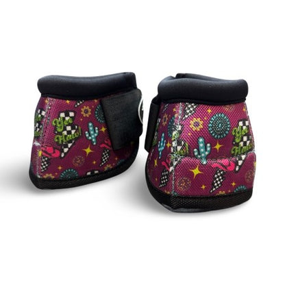 Schulz Equine Neon Yeehaw Bell Boots