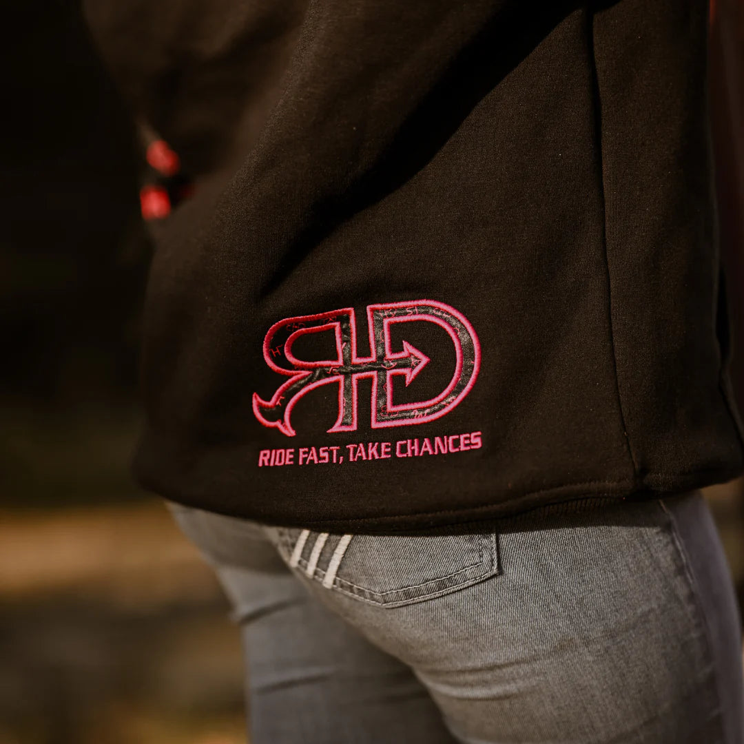 Rocket Donkey Pink Brands Hoodie