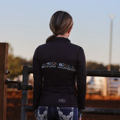 Rocket Donkey Checkered 8 Ball Jacket