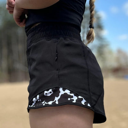 Rocket Donkey Cow Shorts