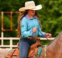 Rocket Donkey Teal Rock and Roll Rodeo Shirt