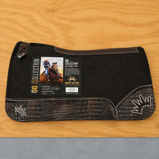 Best Ever OG Wool Copper Brown Crocodile All Around Pad