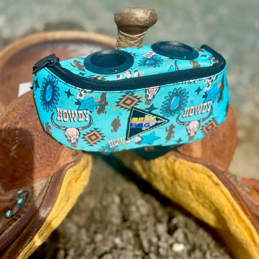 Schulz Equine Turquoise Howdy Beat Bag