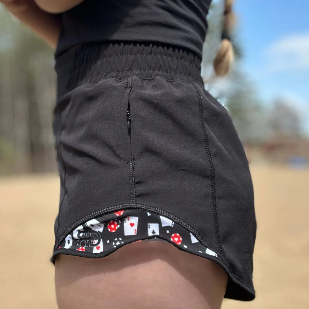 Rocket Donkey Poker Shorts