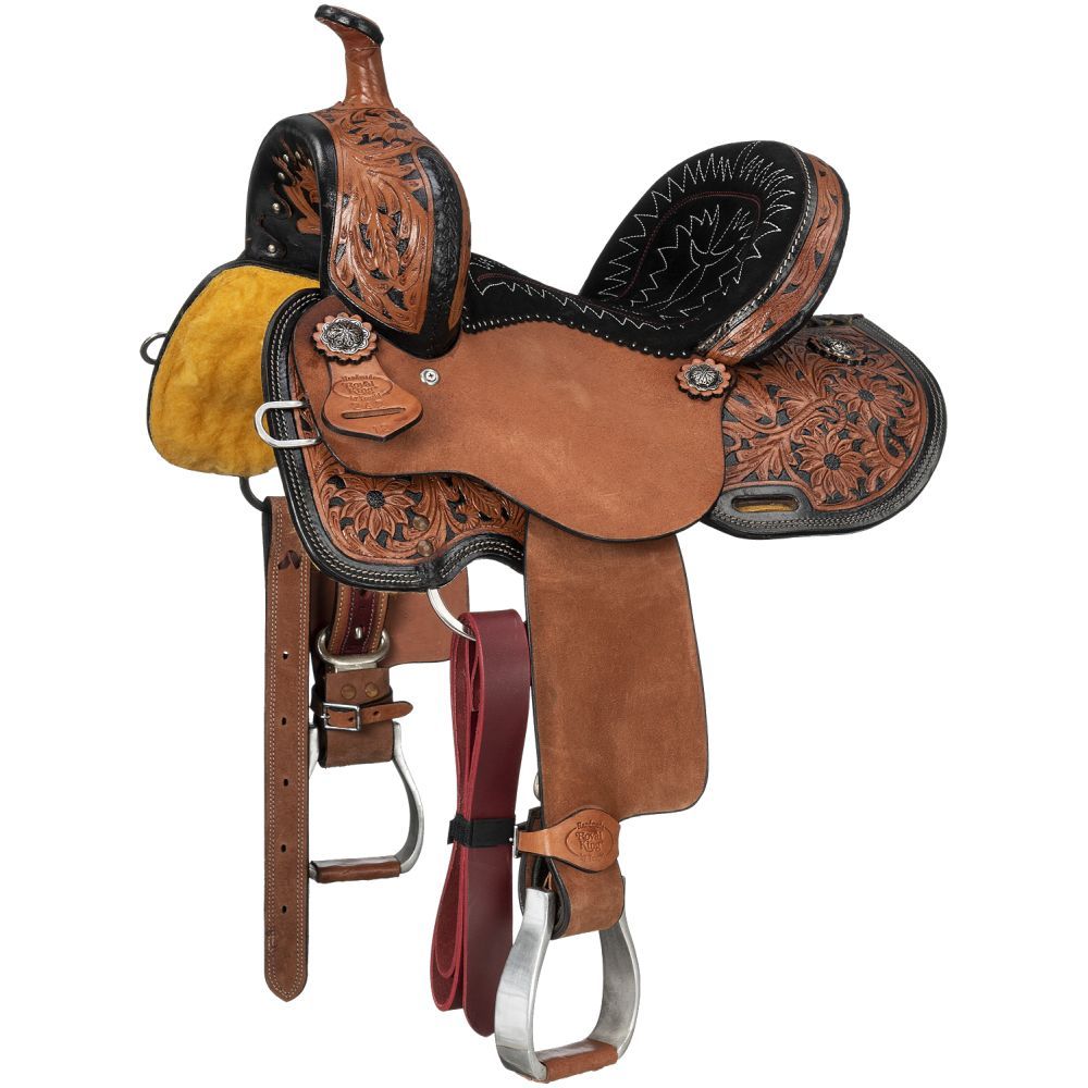 Royal King 10" Youth Hawley Barrel Saddle