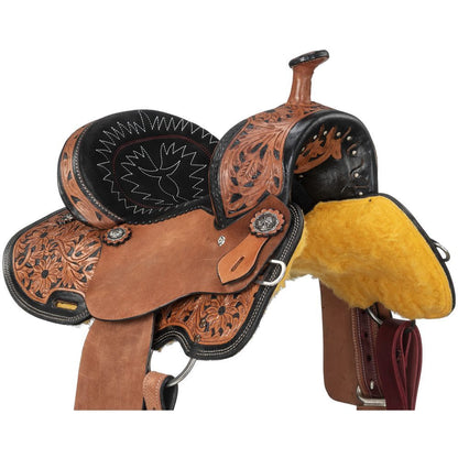 Royal King 10" Youth Hawley Barrel Saddle