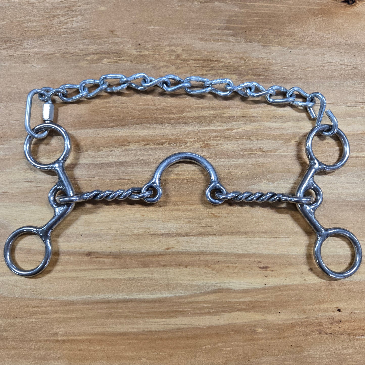William Crutcher 4" Cheek Locked Lifter Twisted Port