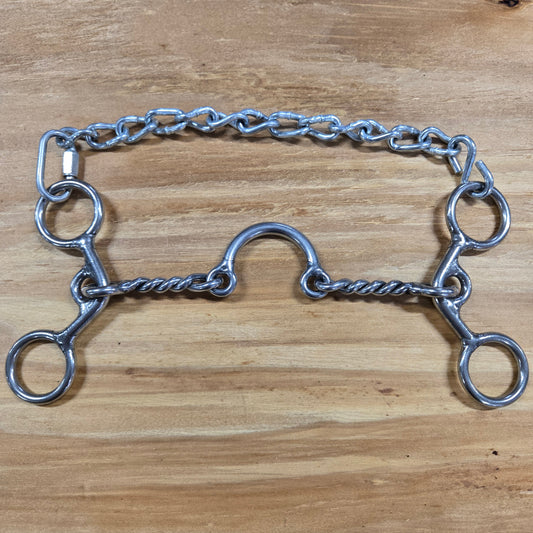 William Crutcher 4" Cheek Locked Lifter Twisted Port